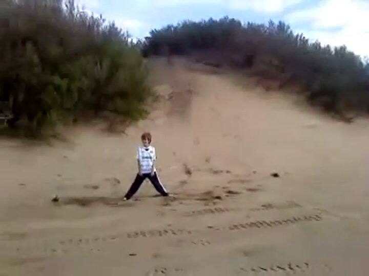 La Chiquita, una playa solitaria en Villarino - Fuente: YouTube