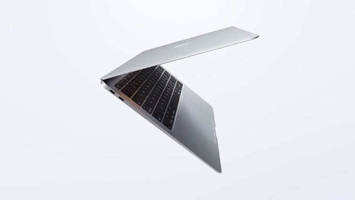 Así es la nueva MacBook Air de 2018 - Fuente: YouTube