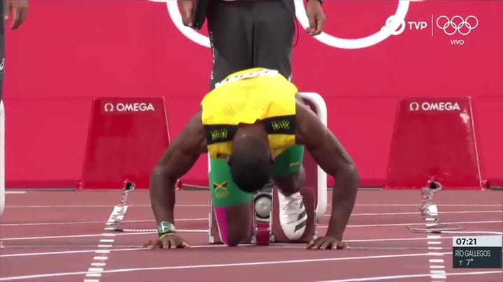 100 metros: Fred Kerley gana la primera semifinal