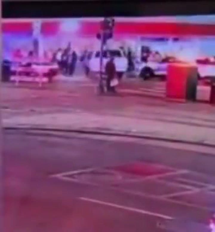 Las impactantes imágenes del momento del ataque en Nueva Orleans