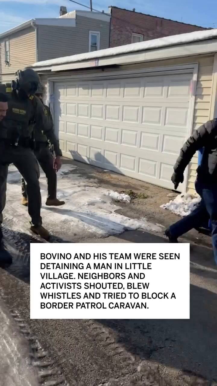 Greg Bovino fue visto liderando nuevos operativos en Chicago