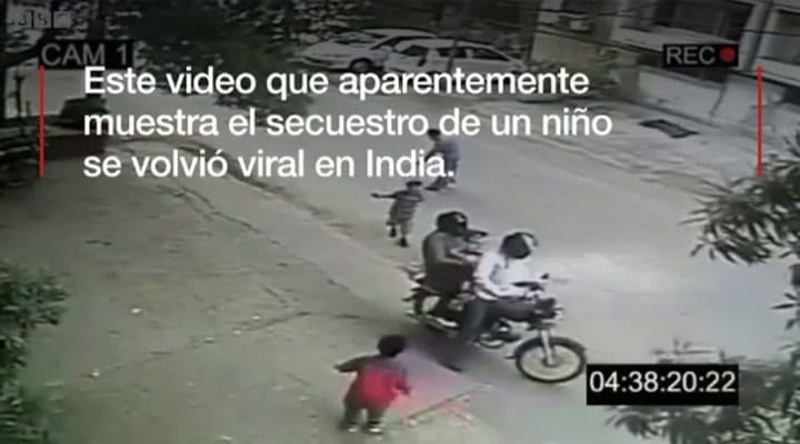 Por qué este video falso difundido por WhatsApp provocó una oleada de linchamientos - Fuente: BBC