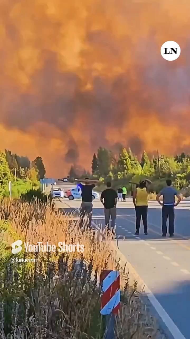 El incendio de 1.600 hectáreas en El Bolsón que preocupa a la Patagonia