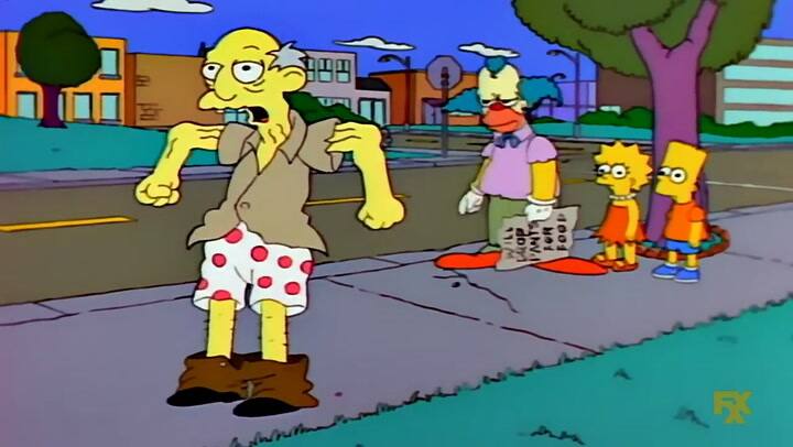 Los Simpson: 'Mi vieja mula ya no es lo que era'