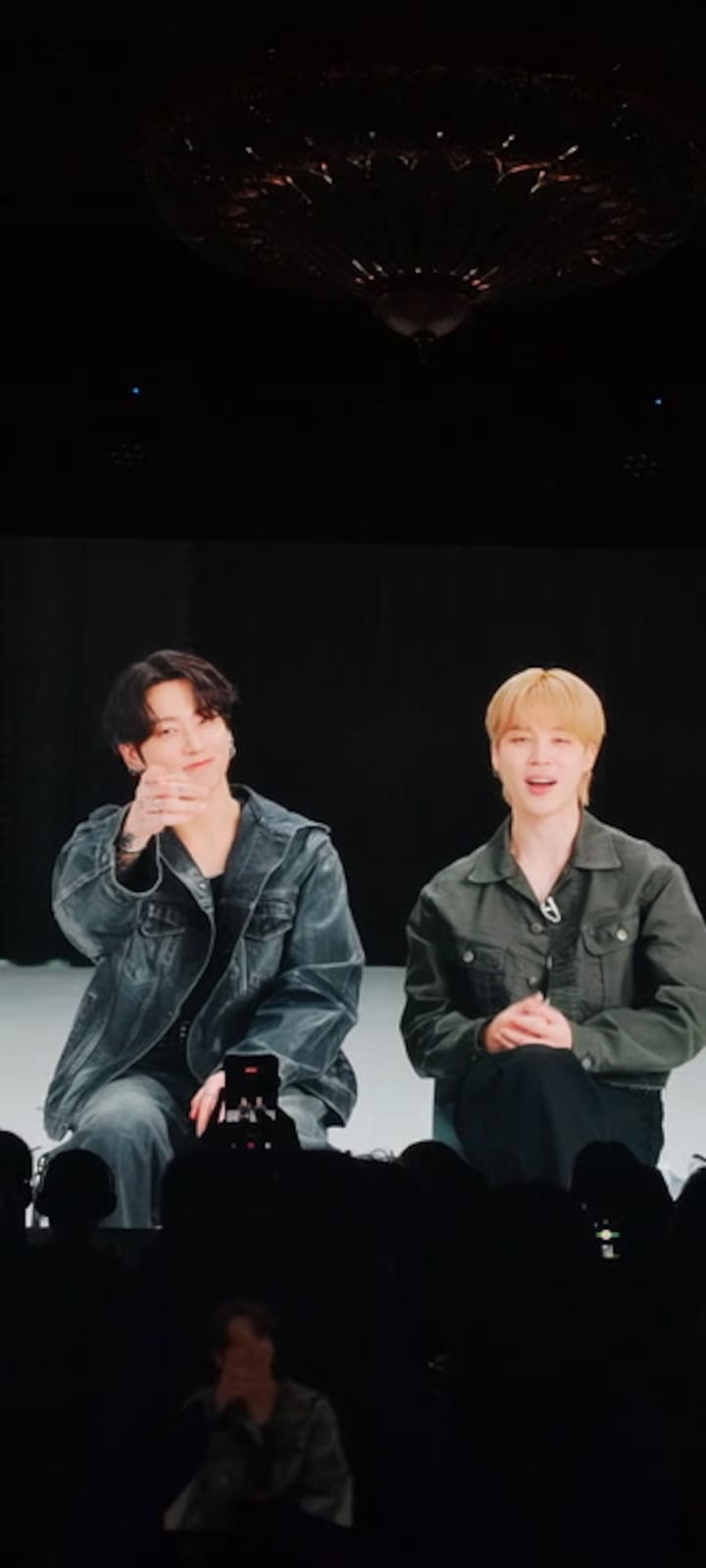 Jimin y Jungkook de BTS en la Preview 2025