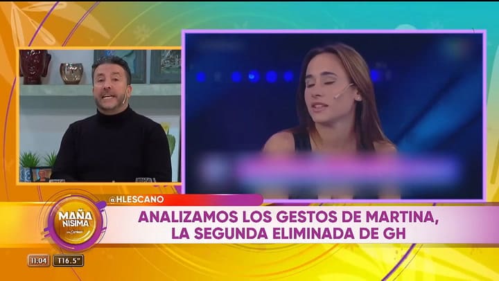 Analisis gestual de Martina