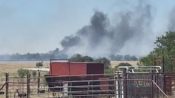 Un helicóptero militar se estrelló en el centro de Texas