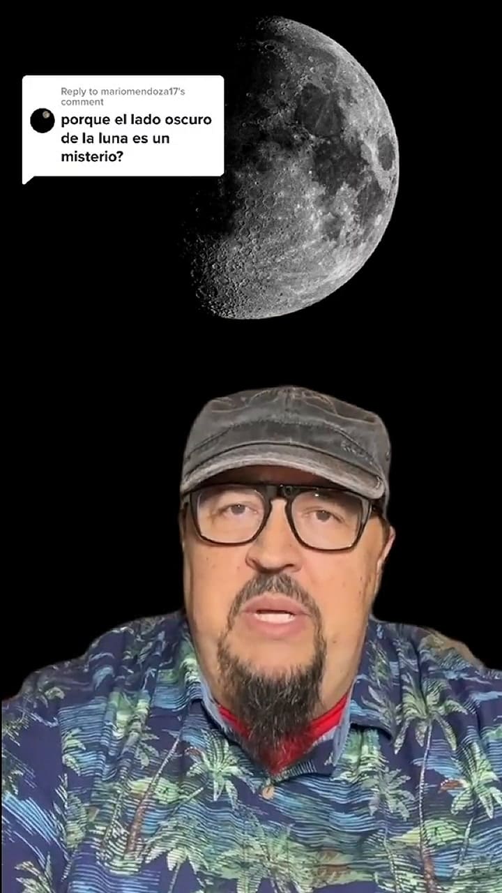 El lado oscuro de la Luna (Video: TikTok @franknavarro09)