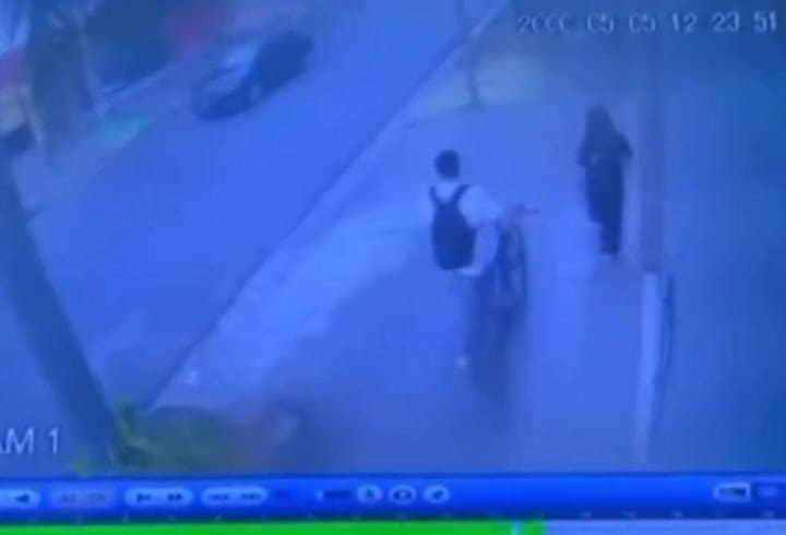 Una policía hirió a un delincuente durante un intento de robo