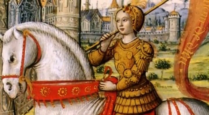 La historia de Santa Juana de Arco