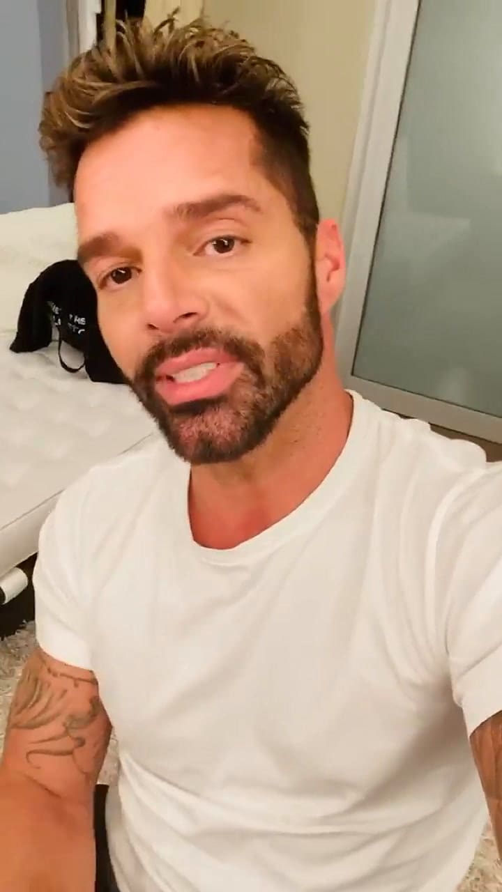 Ricky Martin exige la renuncia de la gobernadora de Puerto Rico - Fuente: Instagram