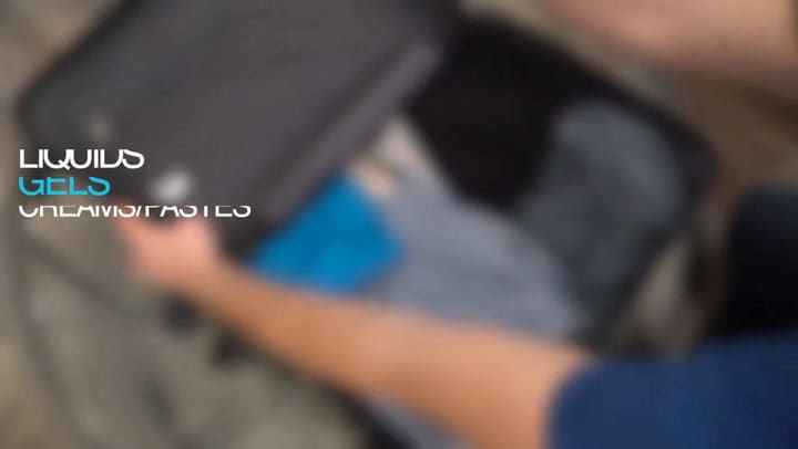 La regla 3-1-1 de la TSA sobre las maletas de mano