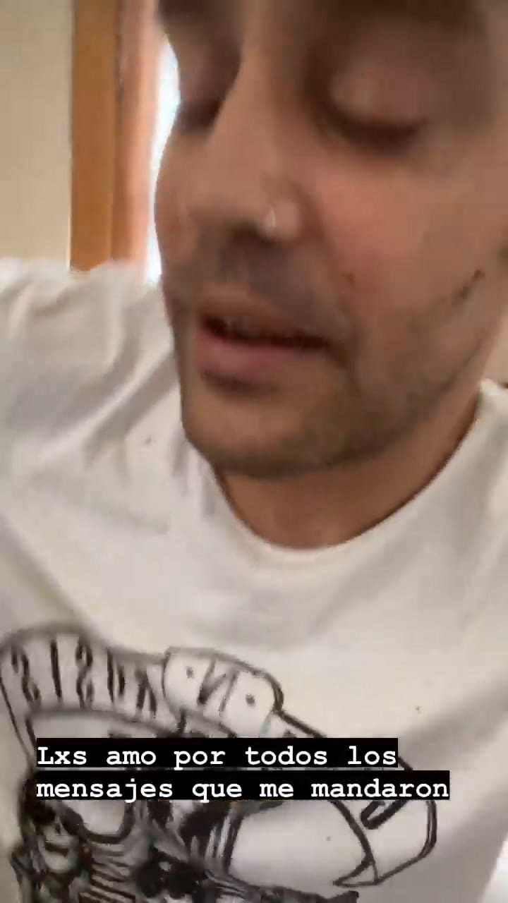 Juan Guilera encontró a su gata y le agradeció a sus seguidores por la ayuda que le brindaron