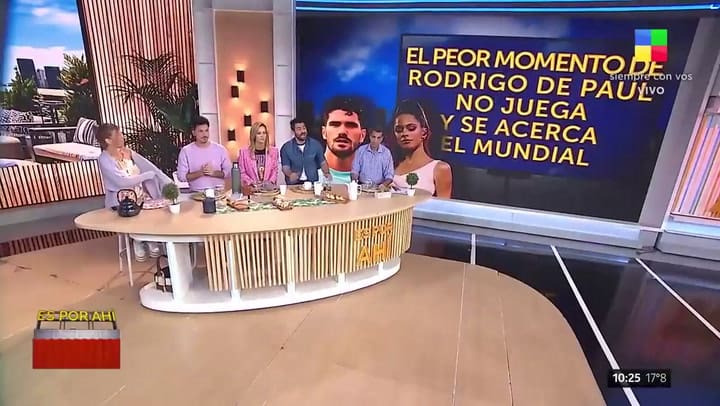 Aseguran que Rodri De Paul y Tini Stoessel están en medio de una crisis