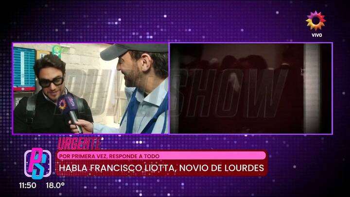 El nuevo novio de Lourdes Sánchez rompió el silencio en Puro Show