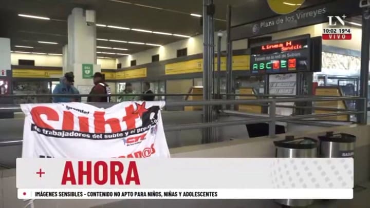 “Nos odian a los ciudadanos”: la bronca de Novaresio por el paro de subtes