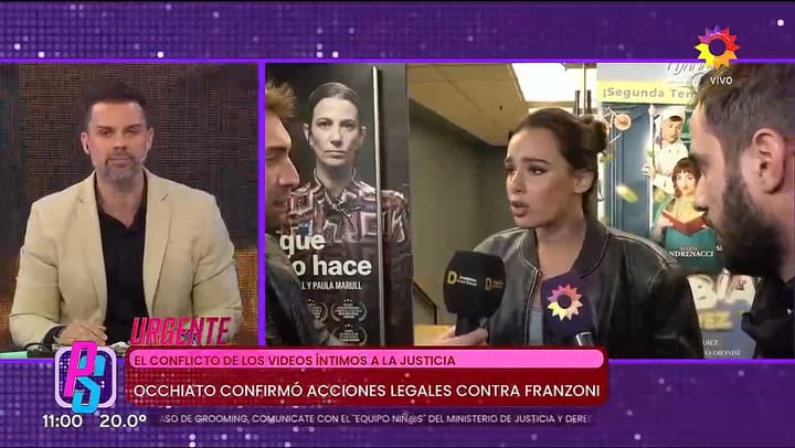 Nico Occhiato dejó en claro su indignación tras los dichos de Agustín Franzoni
