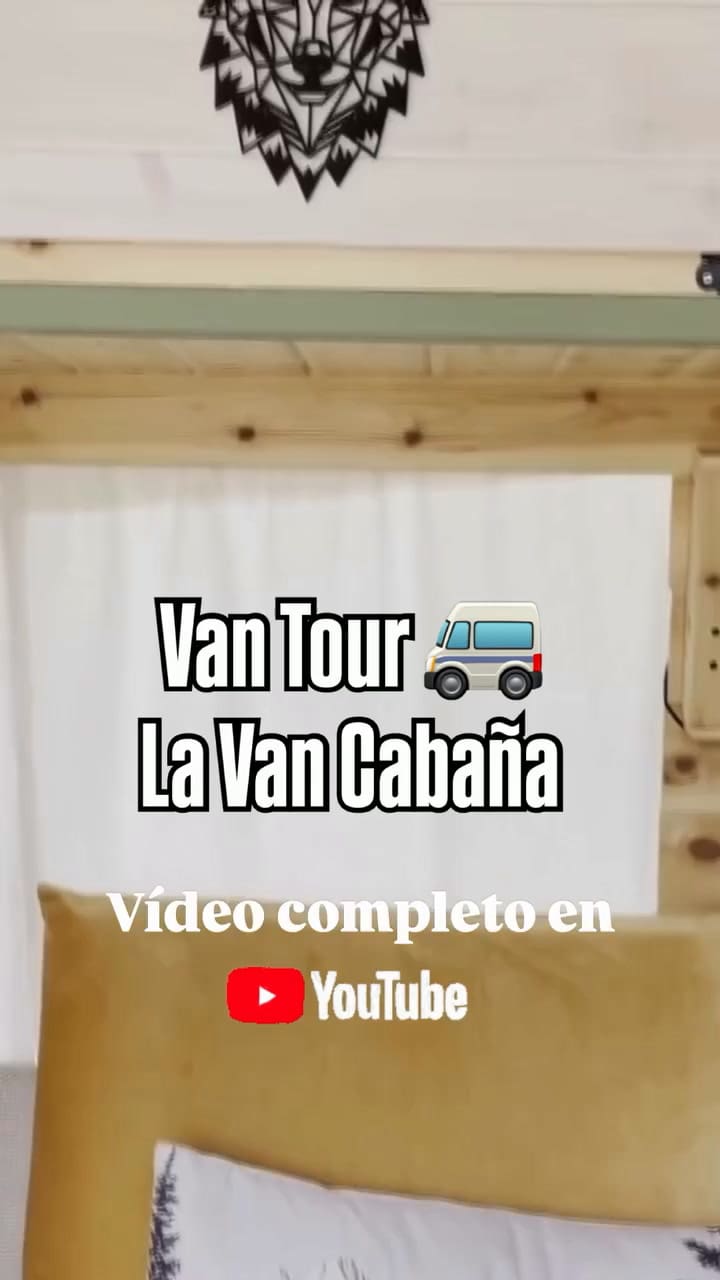 La furgoneta fue adaptada para cubrir sus necesidades cotidianas