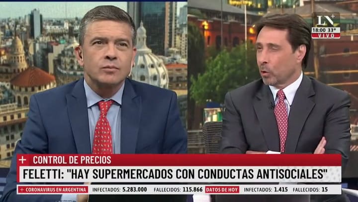Feinmann bromeó sobre el cambio de discurso de Alberto Fernández: 'Lo agarró el rayo cristinazador'