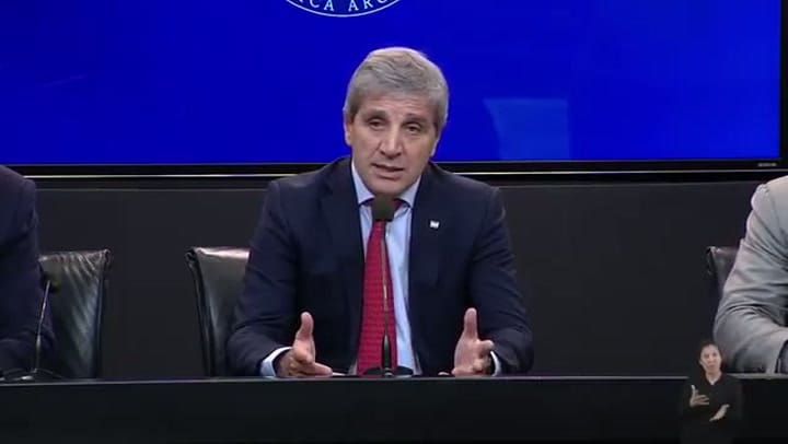 Caputo habló sobre la morosidad en las familias: “No hay que confundir la empatía con las políticas públicas”