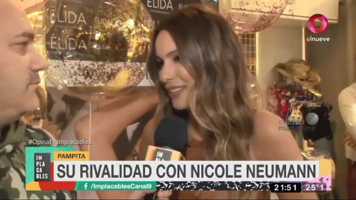 Pampita Ardohain habló sobre Benjamín Vicuña y su rol de padre - Fuente: El Trece