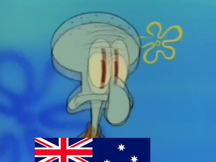 El capítulo de Bob Esponja editado con los himnos de Argentina y Australia