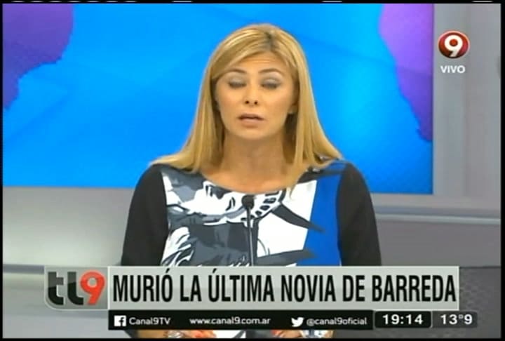 Murió la última novia de Barreda, Pochi
