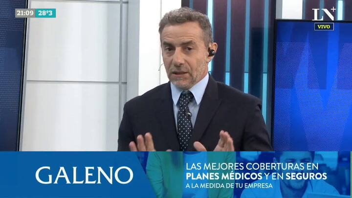 Fernán Quirós con Luis Majul en Mirá lo que te digo