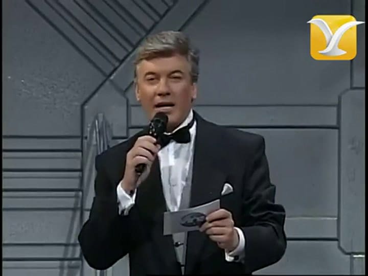 Claudia Brant en la Competencia Internacional Festival de Viña del Mar 1994 - Fuente: YouTube
