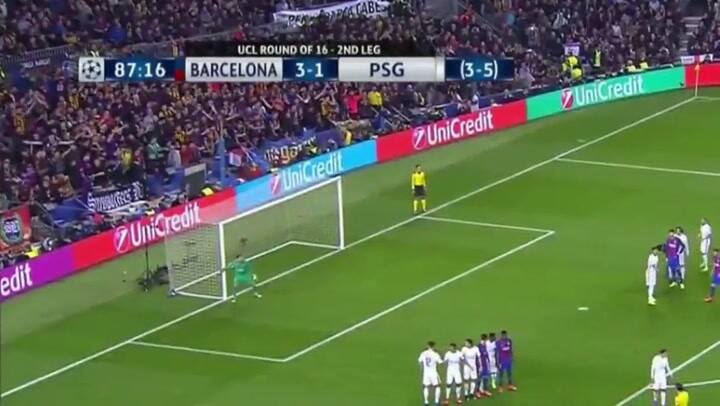 El 5-1, penal que cambió por gol Neymar