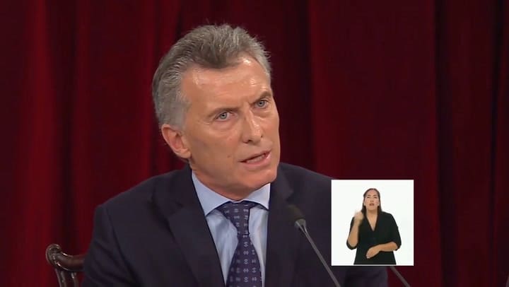 Macri ante el Congreso: 'Los momentos más importantes están vinculados a los afectos'