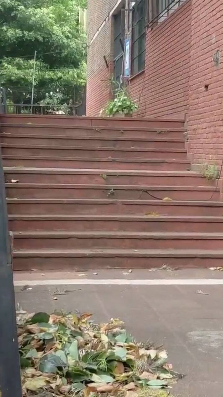 El lugar en donde se produjo el trágico incidente