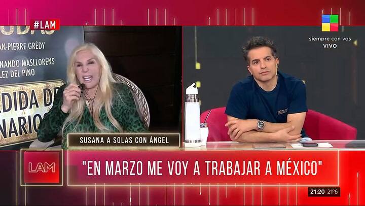 Susana Gimenez hablo de Antonio Gasalla y la enfermedad que padece
