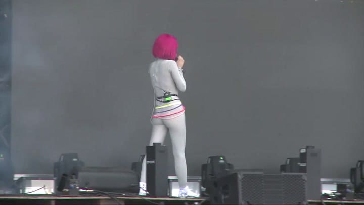 Naomi Preizler se presentó en el Lollapalooza - Fuente: Prensa Lollapalooza