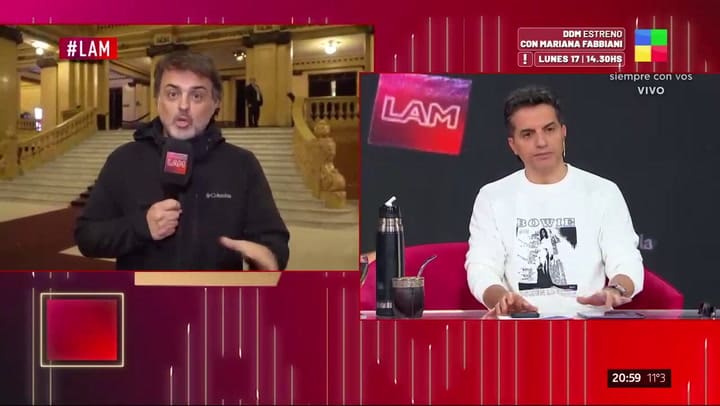 La respuesta de Sposato tras cuestionar a Di Lenarda por el Martín Fierro