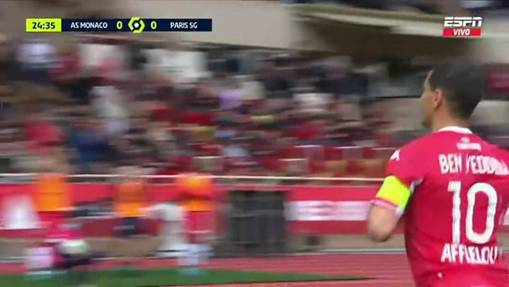 Primer gol del Mónaco