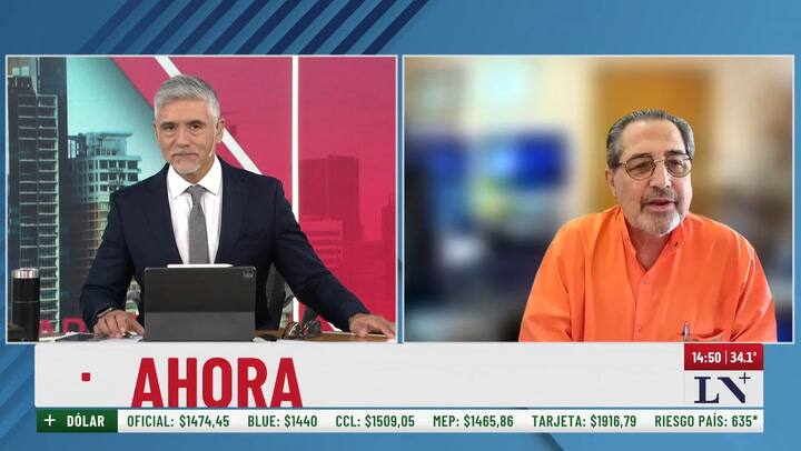 El medico Claudio Santa Maria en LN+