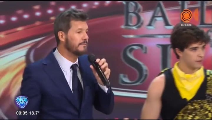 Marcelo Tinelli imita a 'La Faraona' - Fuente: YouTube