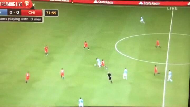 La jugada de Messi