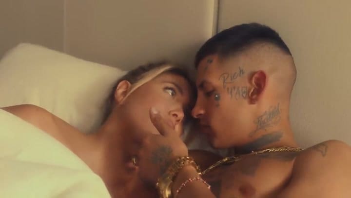 El último romántico', el videoclip de L-Gante y Wanda Nara