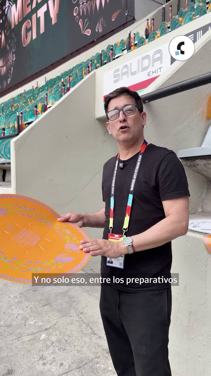 Copa del Mundo 2026: los preparativos en el Estadio Ciudad de México para la ceremonia inaugural