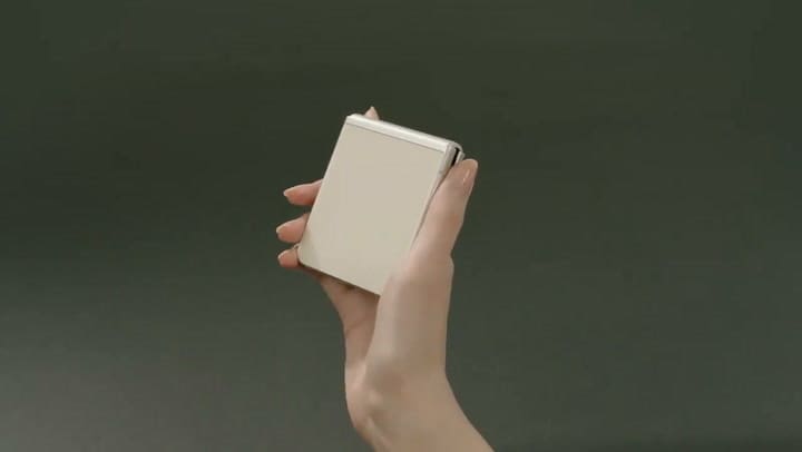 Así es el Galaxy Z Flip3 de Samsung