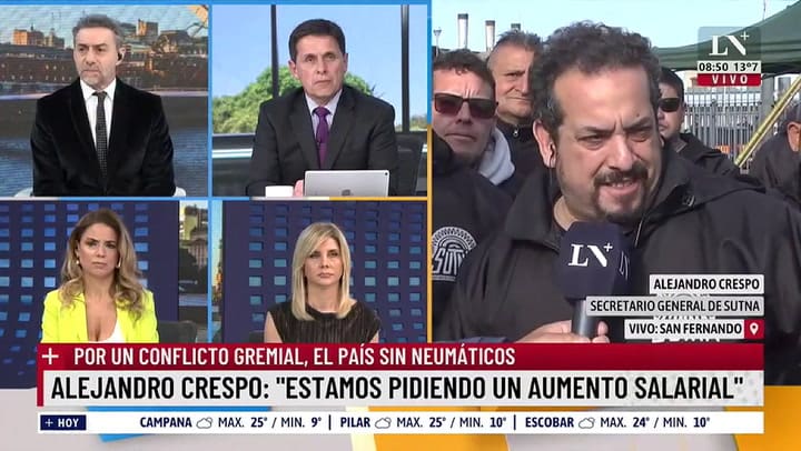 Alejandro Crespo, líder del Sutna: “Nos extrañó muchísimo que el Gobierno permita cerrar una paritaria de forma unilateral”