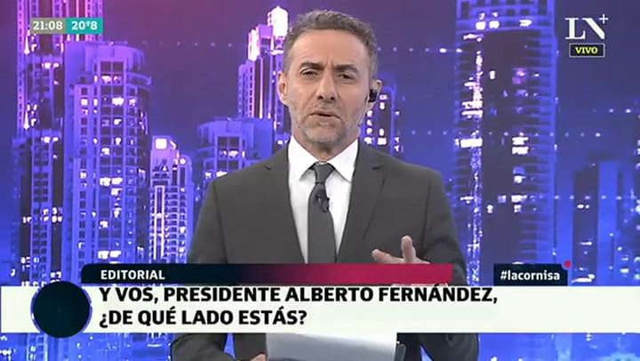 Luis Majul: Y vos, presidente Alberto Fernández, ¿de qué lado estás? - Editorial