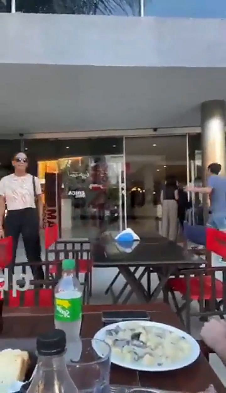 En Colón, Entre Ríos: una turista causó destrozos y se peleó con todos en un restaurante