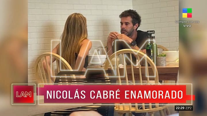 La imagen de Nicolas Cabre y Rocio Pardo