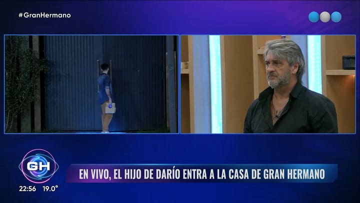 Gran Hermano: Dario se encontro con su hijo en el congelados