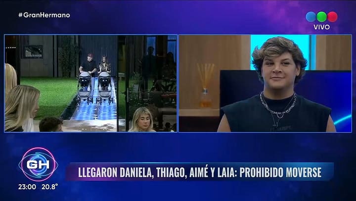 Gran Hermano: Daniela y Thiago volvieron a la casa con sus dos hijas