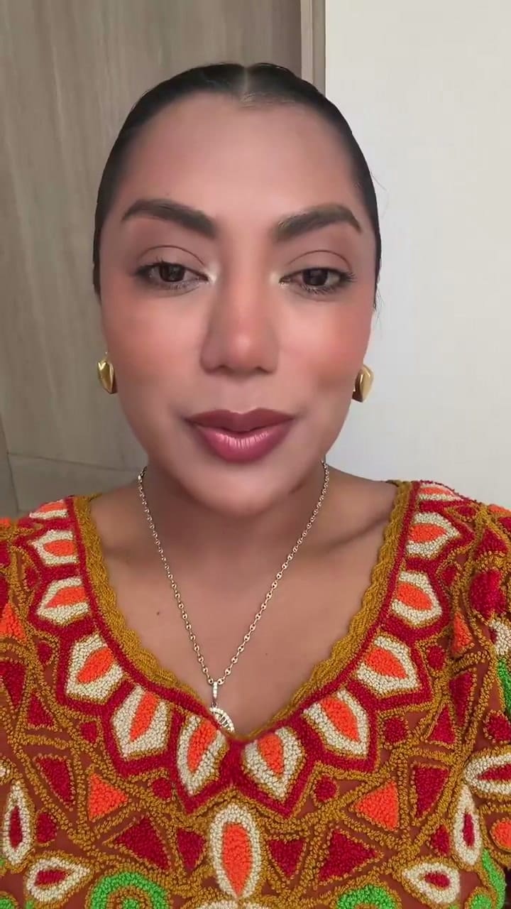 Martha Peralta anunció públicamente que su visado estadounidense fue cancelado