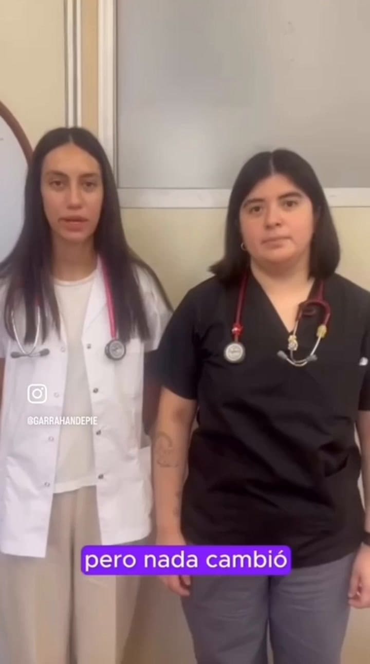 El video de los médicos del Garrahan